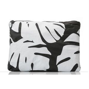 Aloha Collection Mid Pouch (Monstera)
